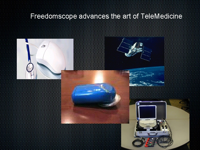 freedomscope advances the art of telemedicine